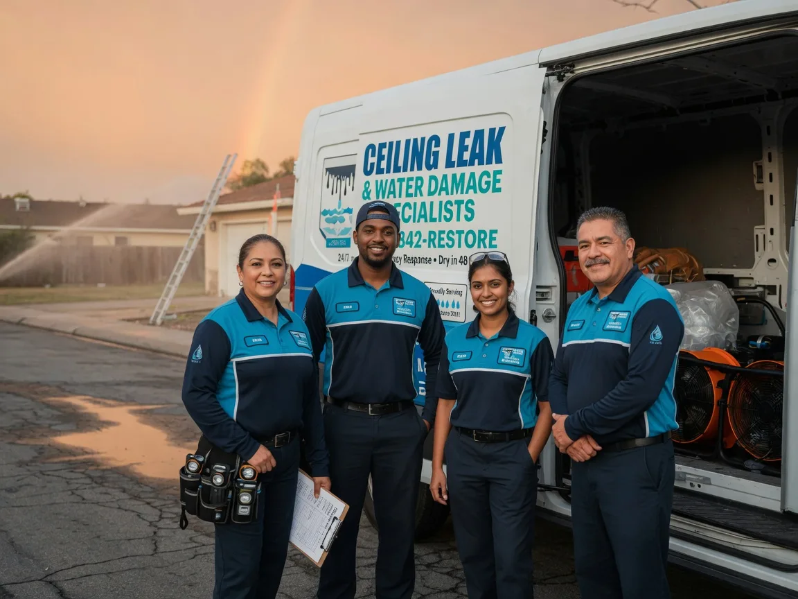 Ceiling Leak Cleanup company in West Paris, ME